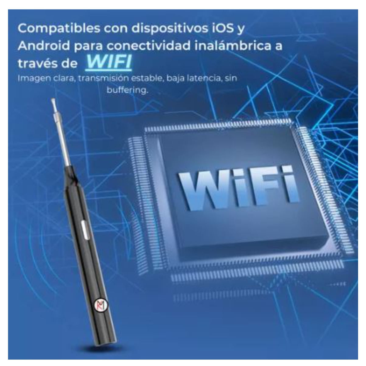 Limpia Oidos Con Cámara Endoscopio Cera